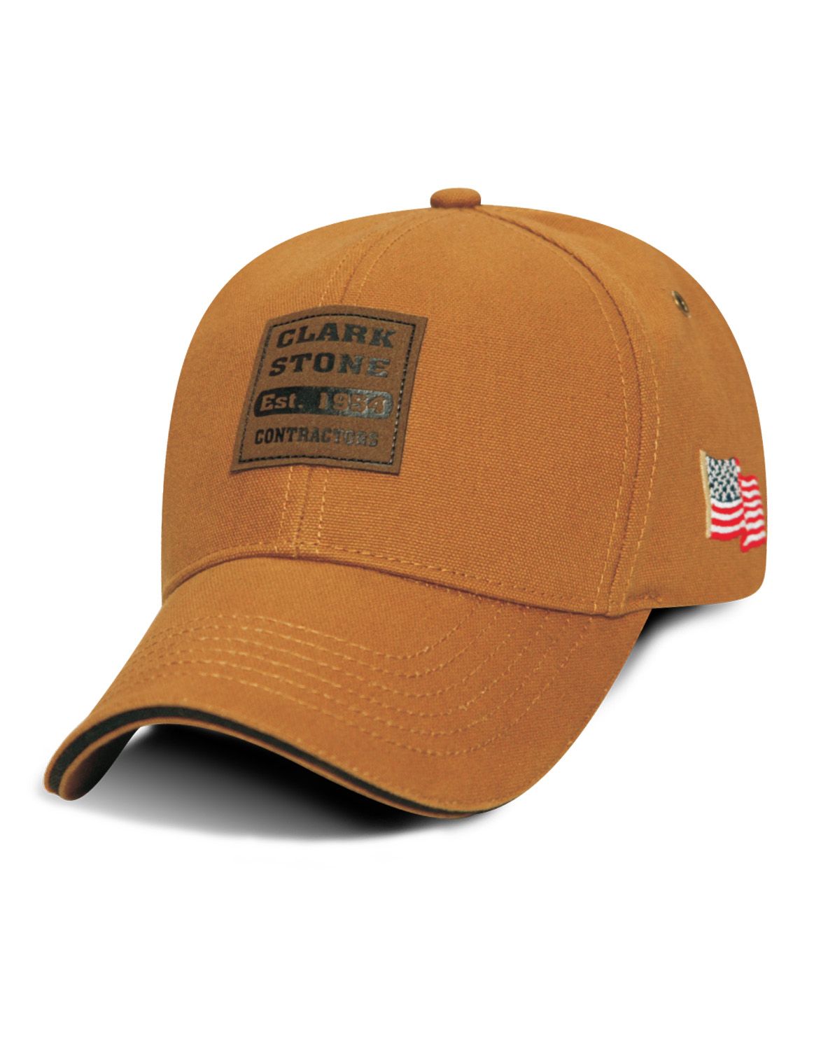 The Max Hat Adult Unisex Canvas Duck 6 panel